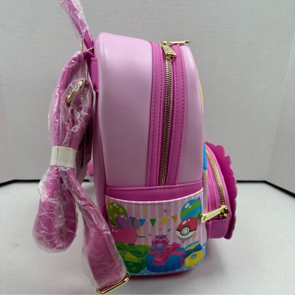 Loungefly Pokémon Characters Pink Cake Exclusive Mini Backpack - Picture 7 of 12